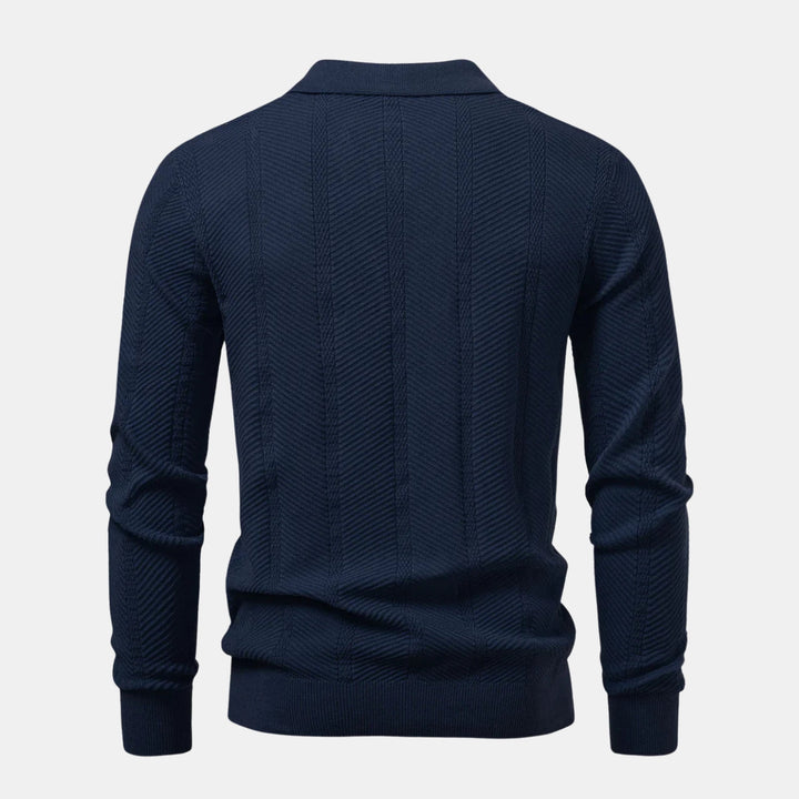 Knitted Polo Sweater - CLEARANCE SALE