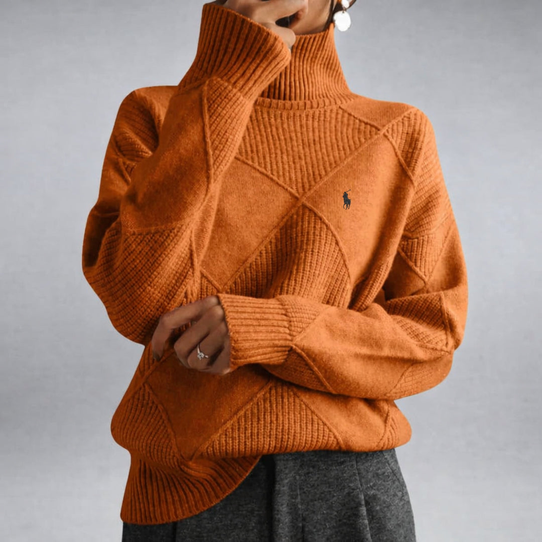Premium Ribbed Turtleneck - End-of-Line Sale
