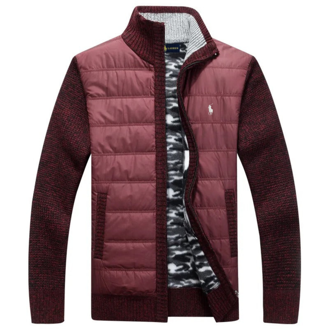Men’s Hybrid Quilted Knit Jacket || Clearance Sale