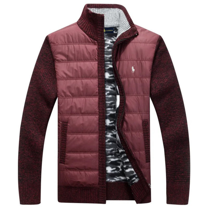 Men’s Hybrid Quilted Knit Jacket || Clearance Sale