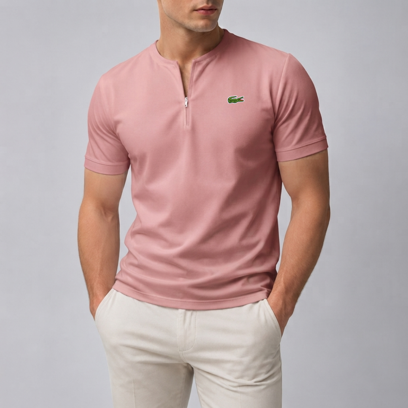 Quarter-Zip Henley - Clearance Sale