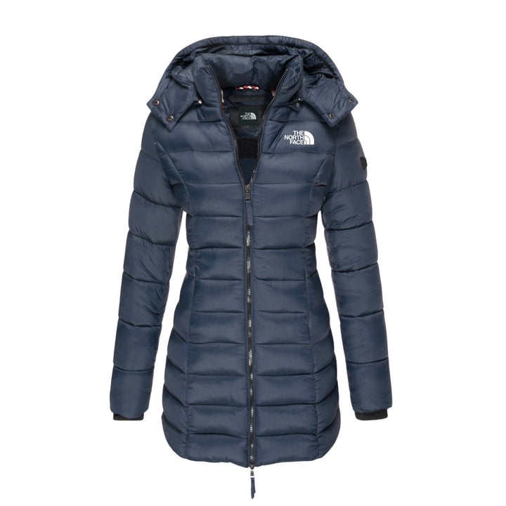 Long Padded Coat with Hood - CLEARANCE PRICE