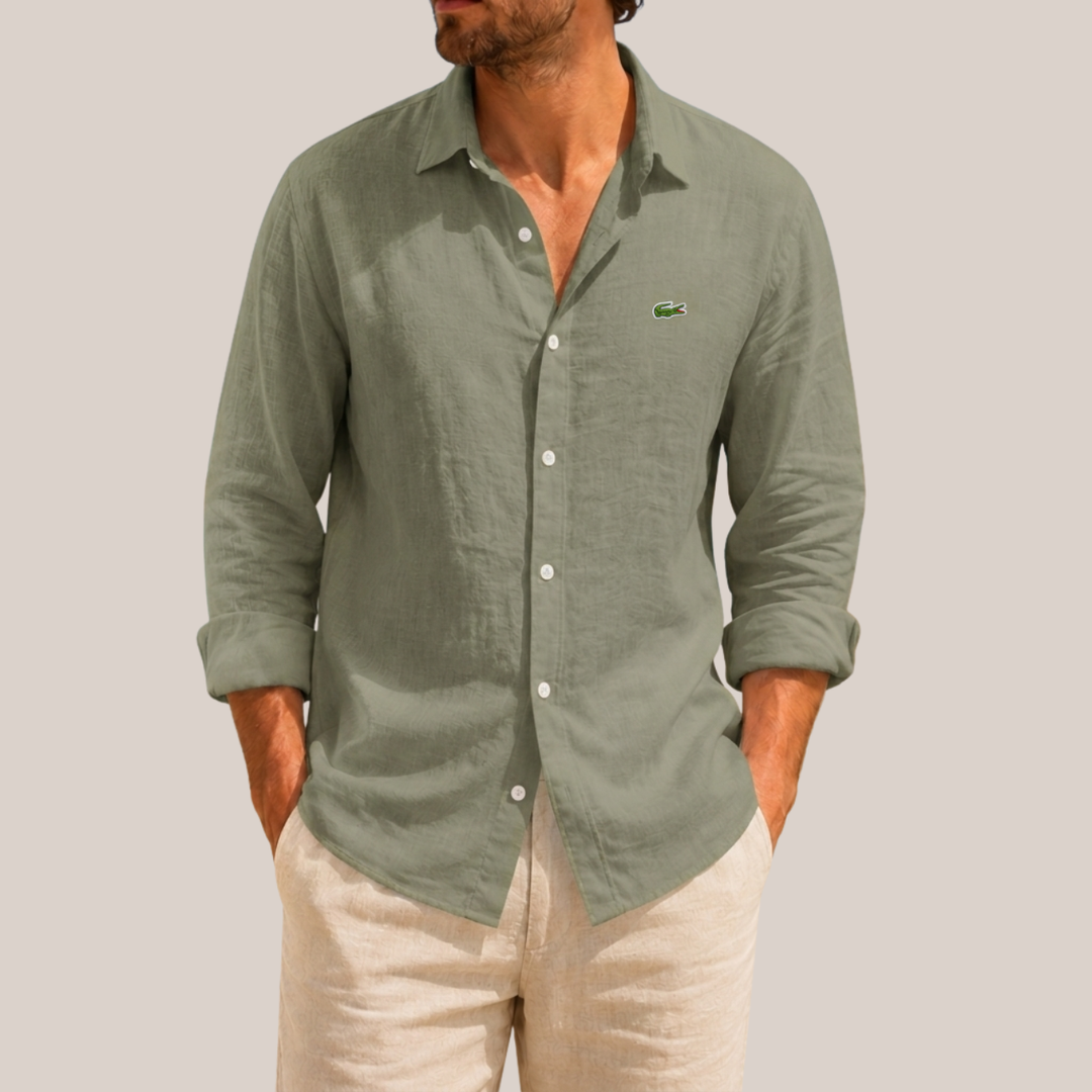 Coastal Linen Shirt - Clearance Sale