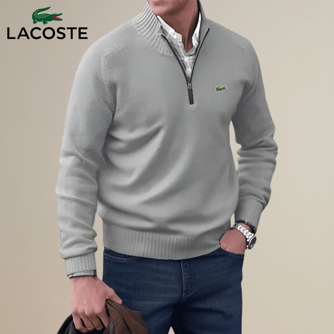 Knitted Half-Zip Sweater || Clearance Sale