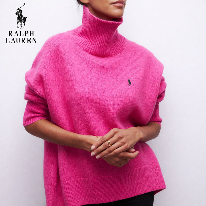 Soft Knitted Turtleneck Sweater || Clearance Sale