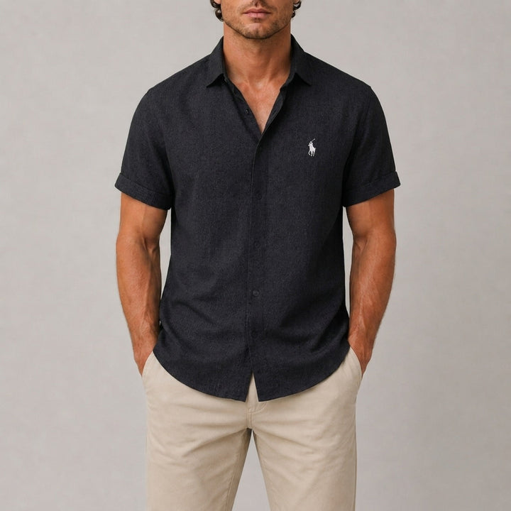Textured Short Sleeve Shirt - Clearance Sale