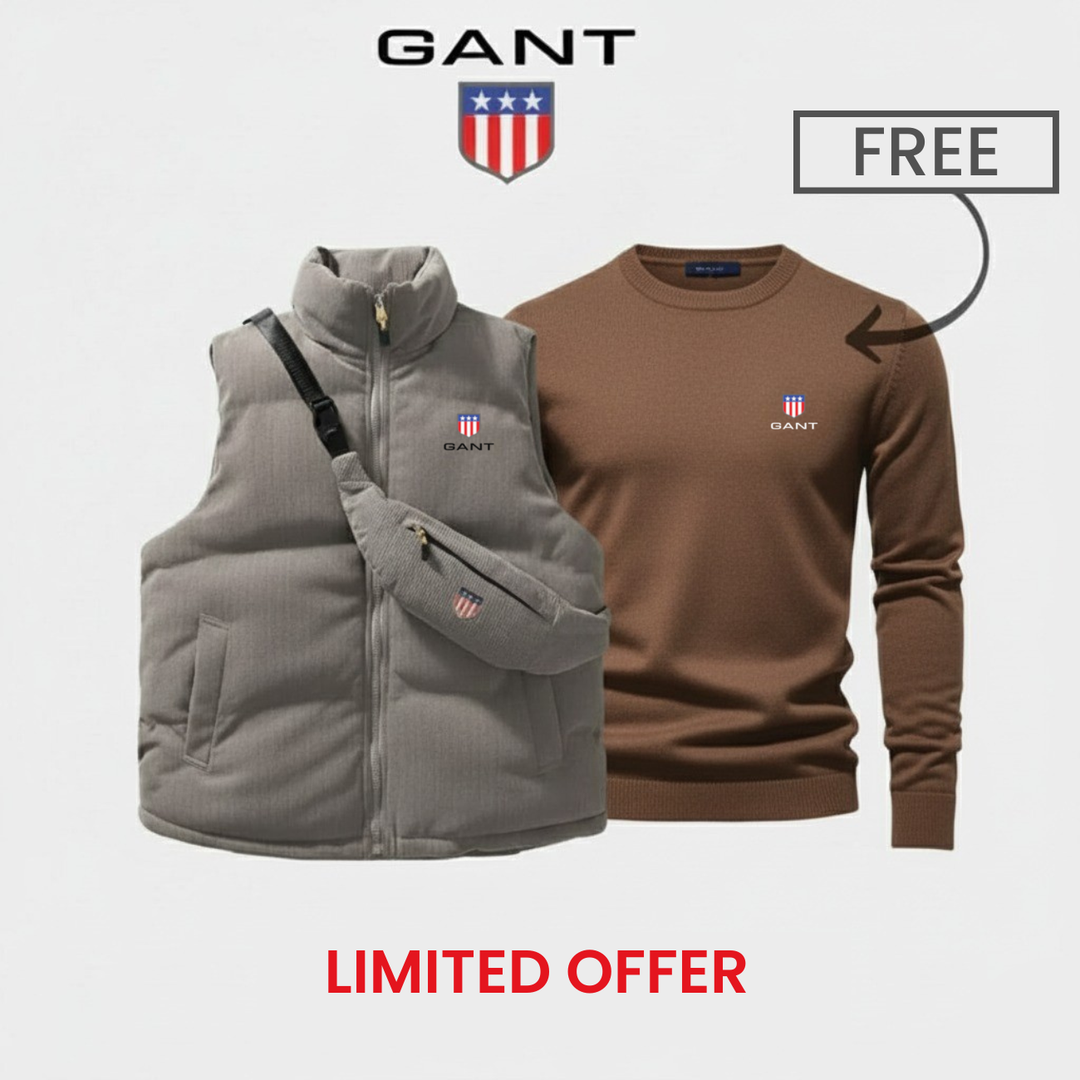 Comfort &amp; Style: Vest + Sweater 1+1 Free Offer || Clearance Sale