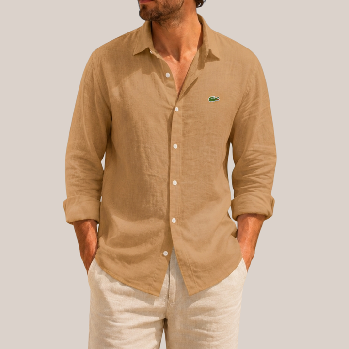 Coastal Linen Shirt - Clearance Sale