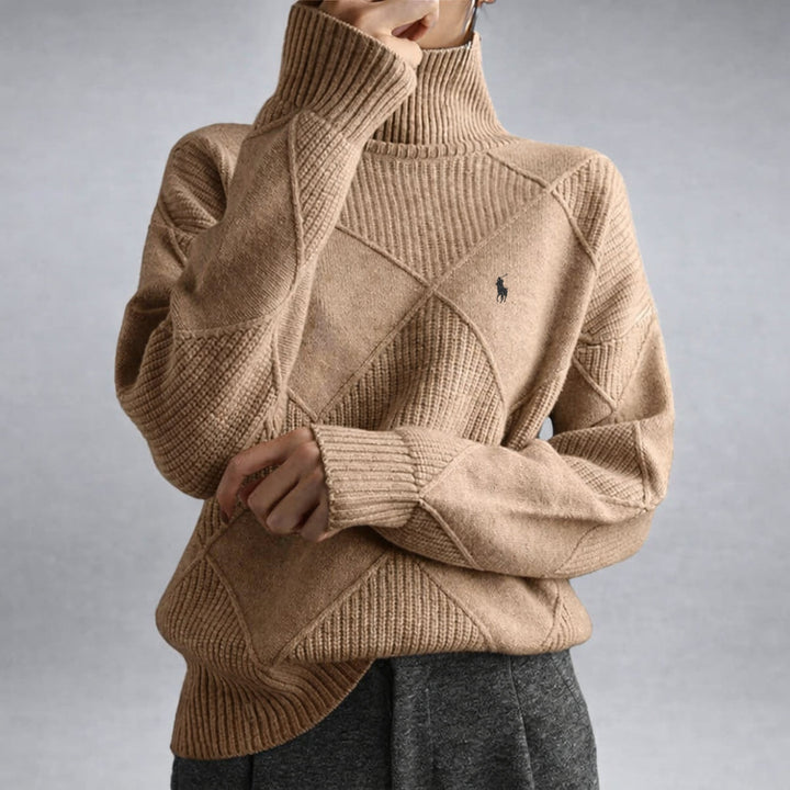 Premium Ribbed Turtleneck - End-of-Line Sale