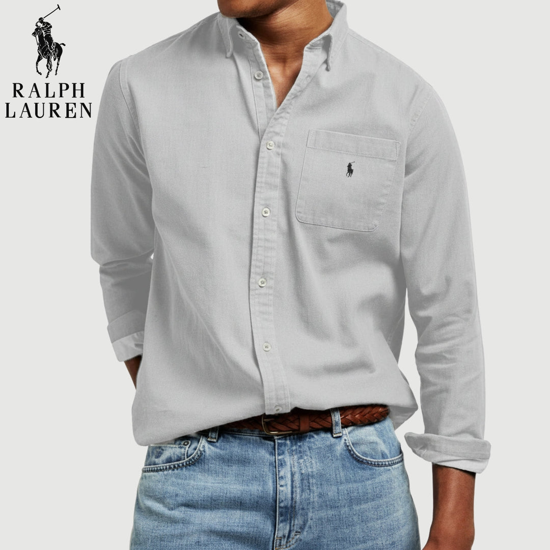Linen Button-Up Shirt || CLEARANCE SALE