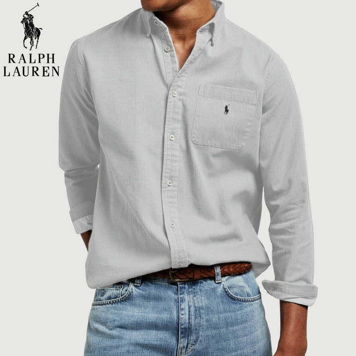 Linen Button-Up Shirt || CLEARANCE SALE