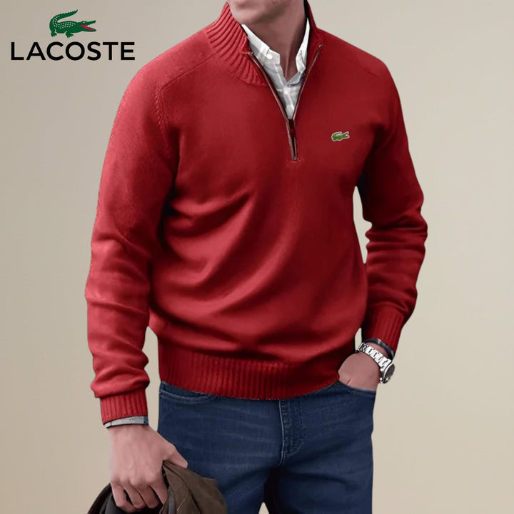 Knitted Half-Zip Sweater || Clearance Sale