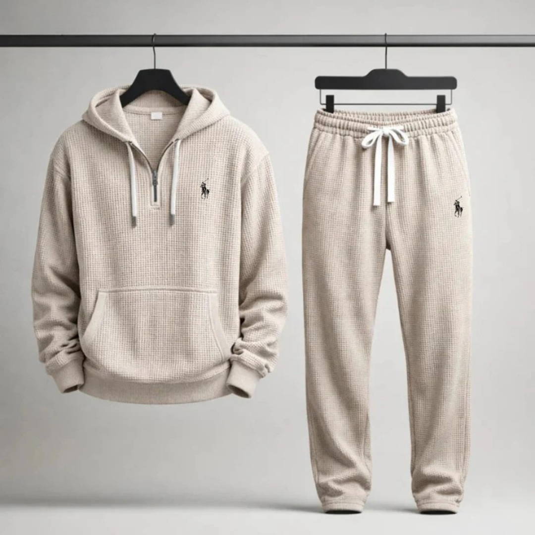 Premium Waffle Knit Lounge Set - Clearance Sale