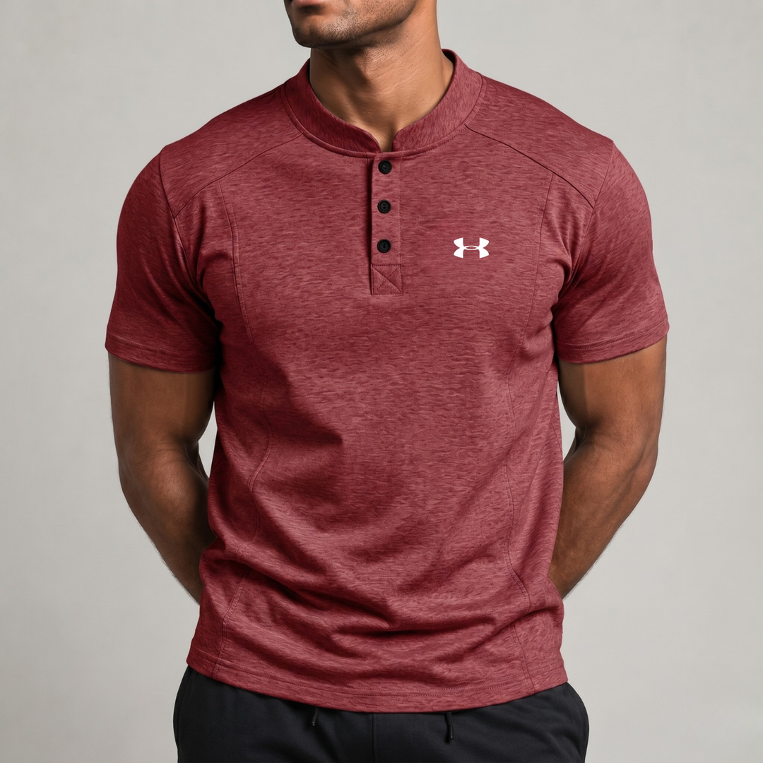 Kinetic Performance Henley - Clearance Sale