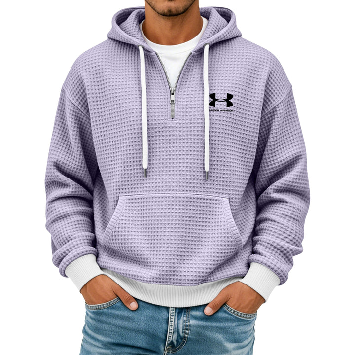Textured Half-Zip Hoodie - CLEARANCE SALE