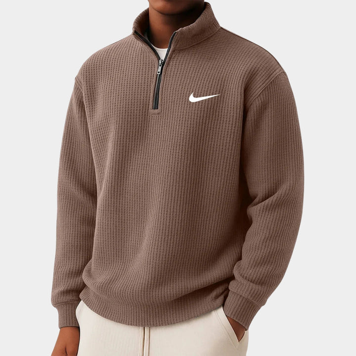 Comfortable Half-Zip Sweater - CLEARANCE SALE