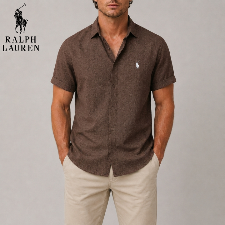 Textured Short Sleeve Shirt || Clearance Sale