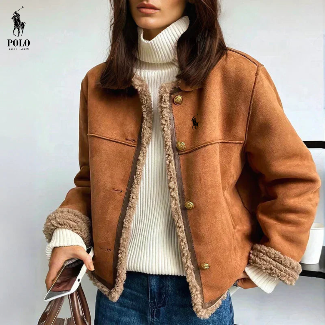 Comfortable Elegance || The Shearling-Trim Jacket