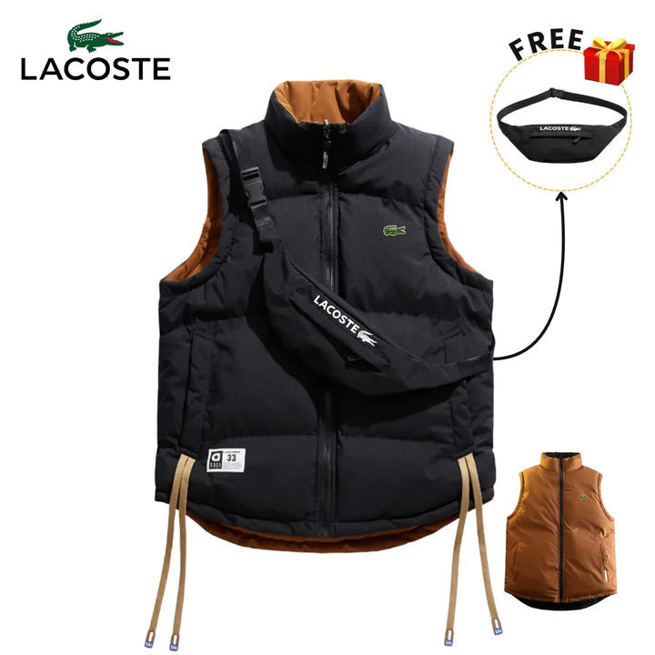 Reversible Insulated Vest with FREE Shoulder Bag || Clearance Sale