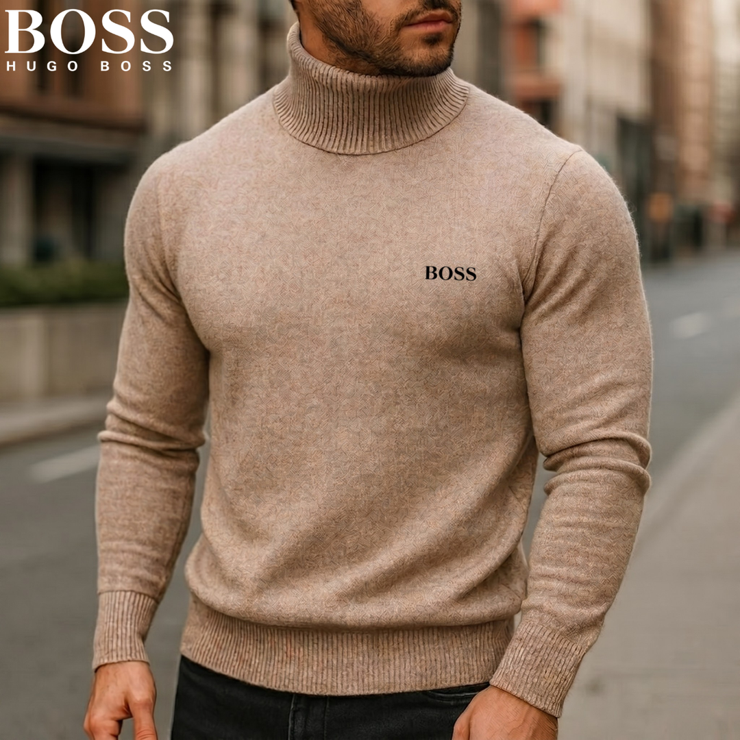 Refined Turtleneck Knit Sweater || Clearance Sale
