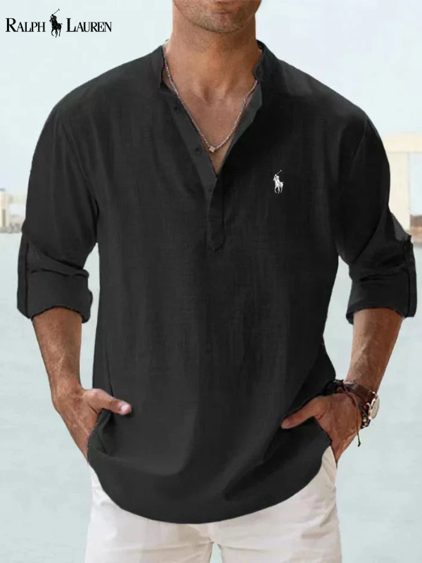 Modern Fit Long-Sleeve Shirt for Smart Casual Wear