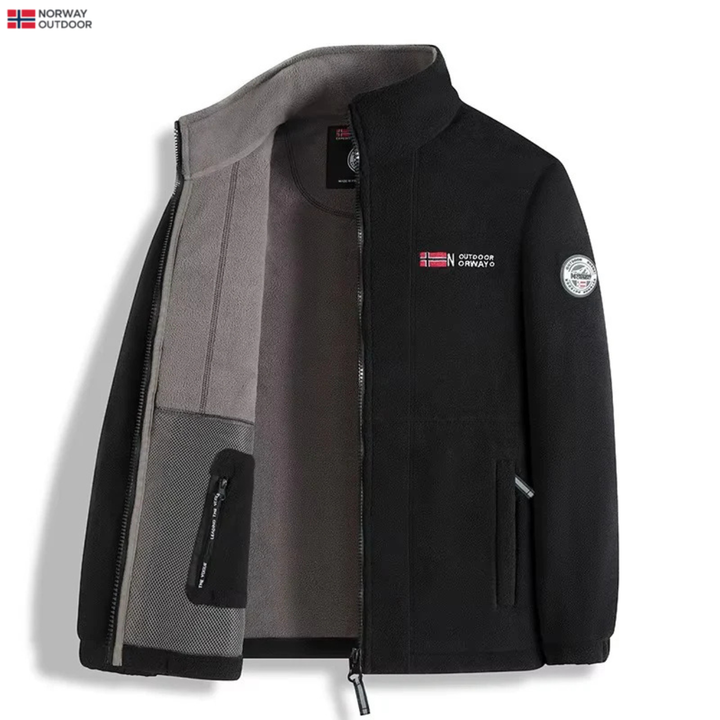 Men’s Full-Zip Thermal Fleece Jacket || CLearance Sale