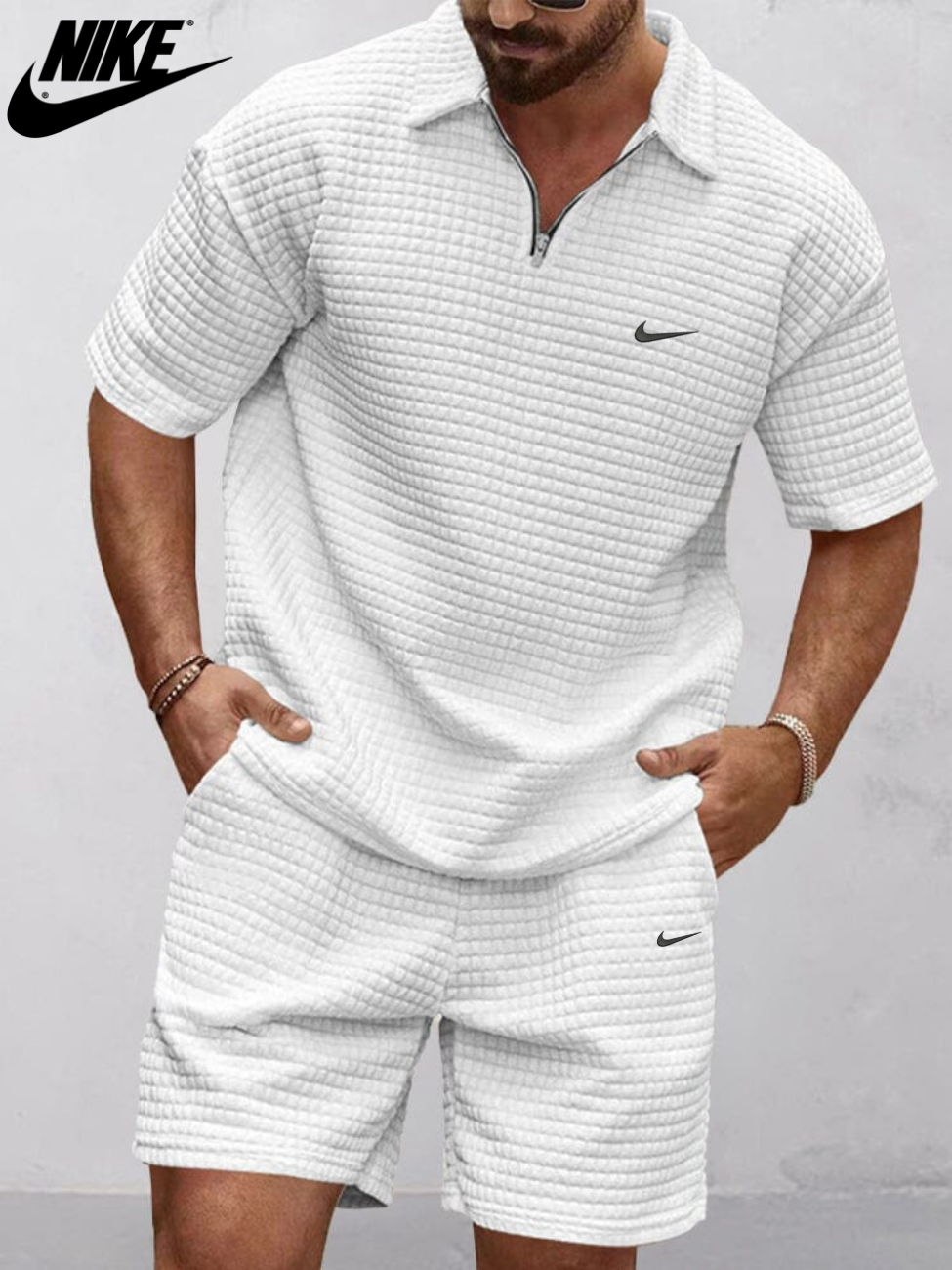 Urban Quaffle Quarter-Zip Set || Clearance Sale