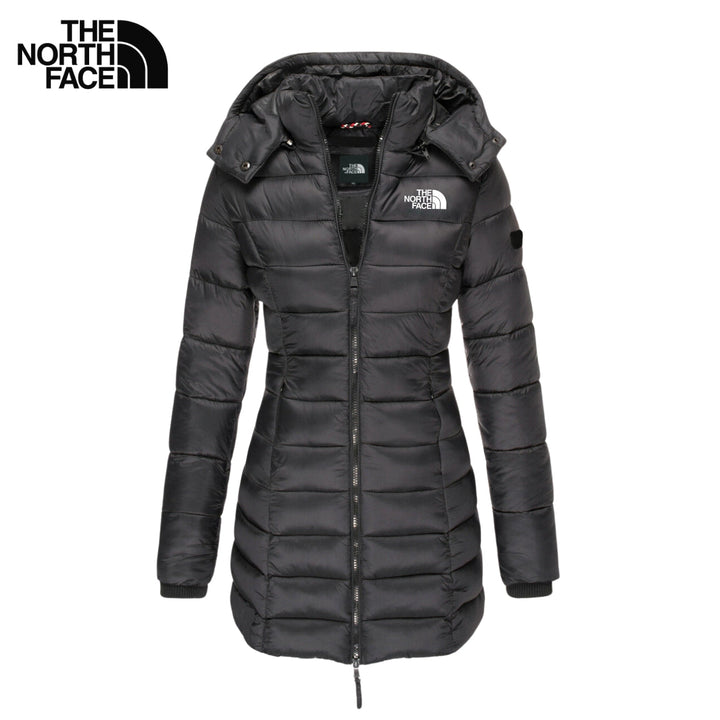 Long Padded Coat with Hood || CLEARANCE PRICE