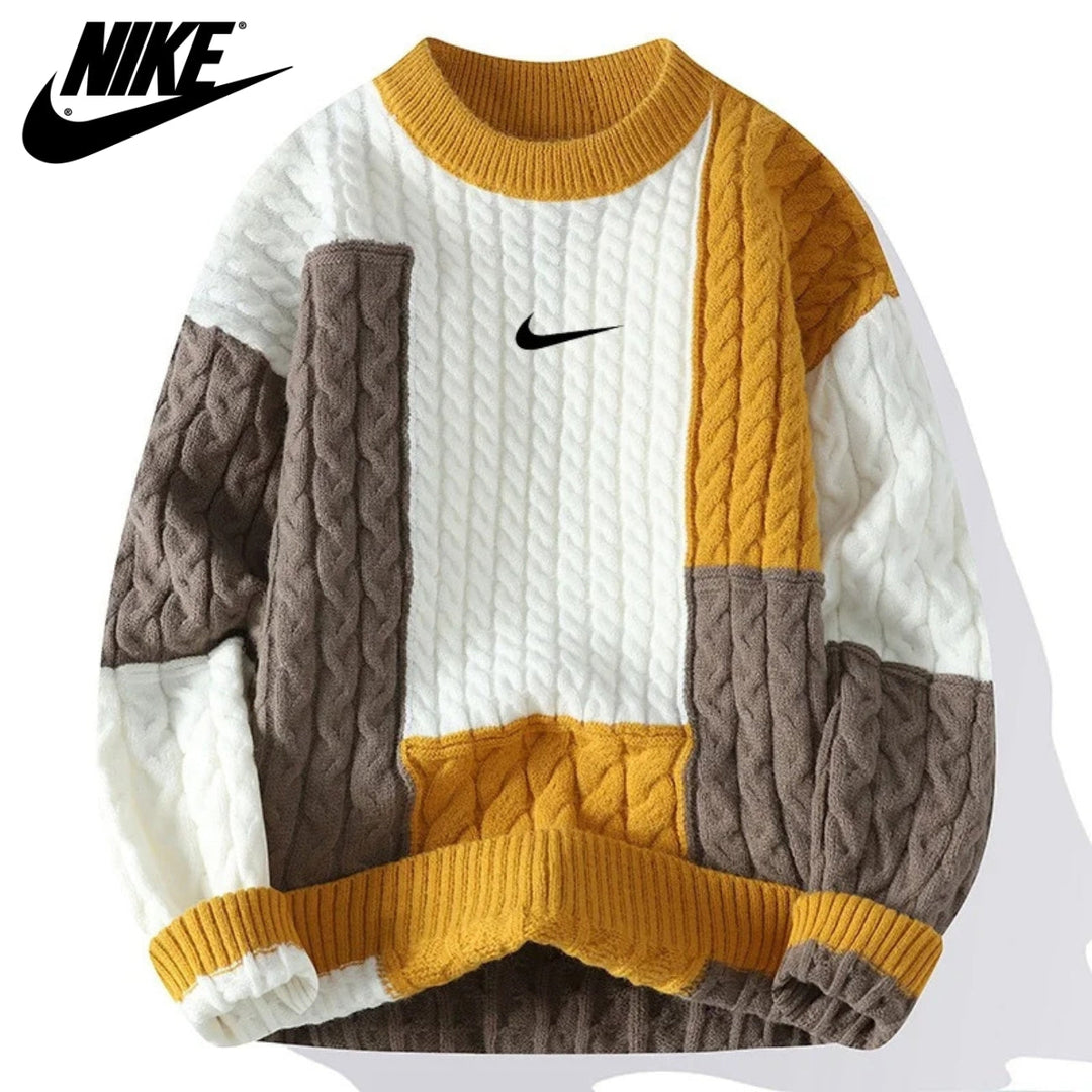 Retro Patchwork Pullover || CLEARANCE SALE