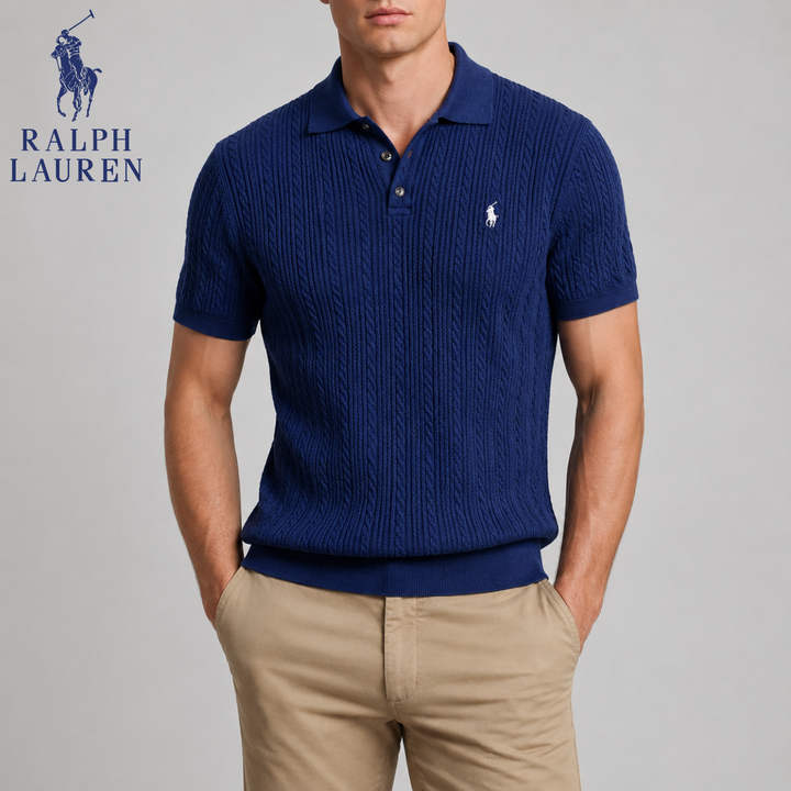 Premium Knit Polo Sweatshirt || Clearance Sale