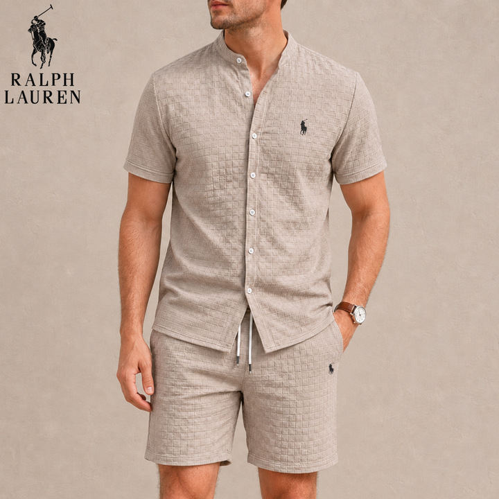 Mandarin Collar Summer Set || Clearance Sale