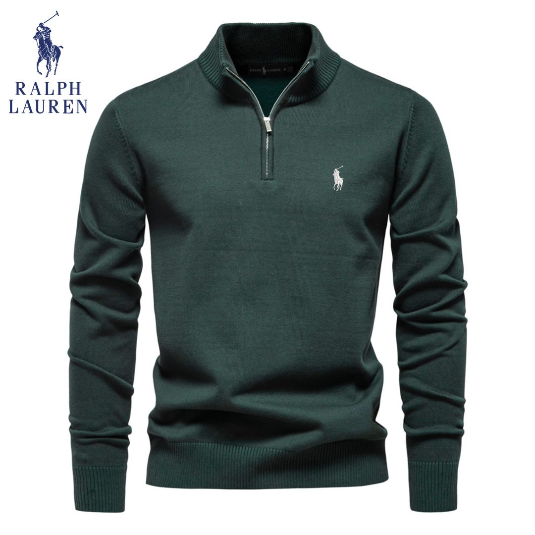 Premium Half-Zip Knit Sweater || Clearance Sale