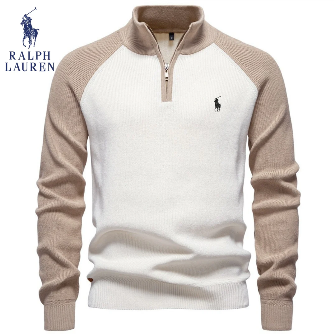 Men’s Premium Half-Zip Knit Sweater || Clearance Sale