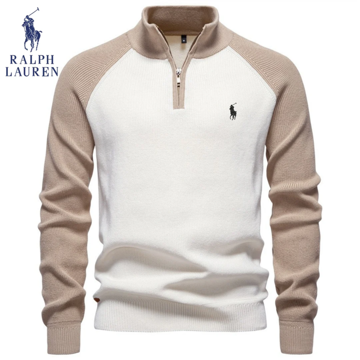 Men’s Premium Half-Zip Knit Sweater || Clearance Sale