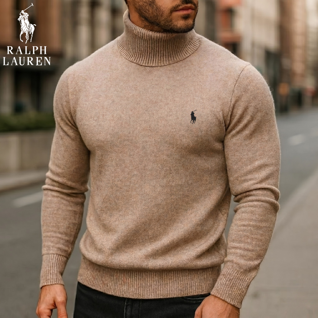Refined Turtleneck Knit Sweater || Clearance Sale