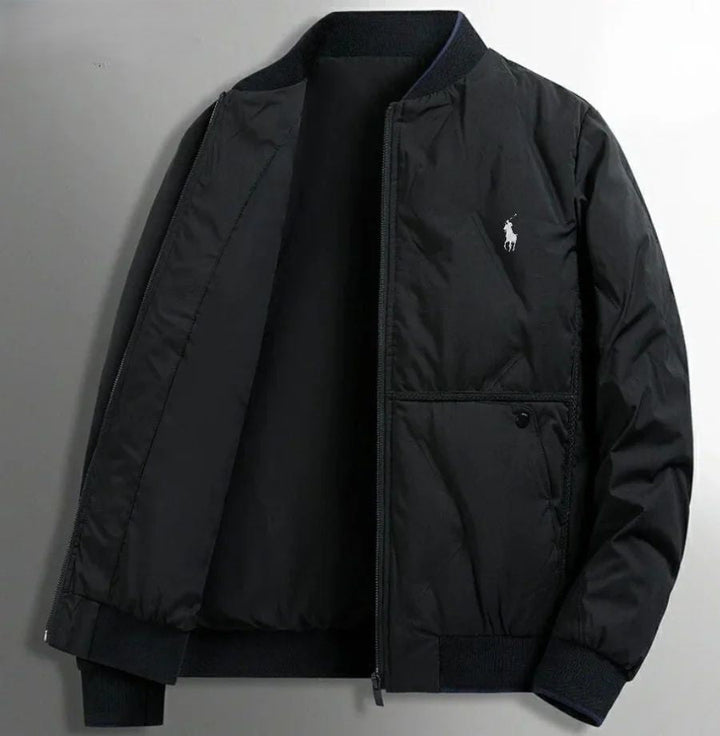 Sleek Quilted Bomber Jacket || Clearance Sale