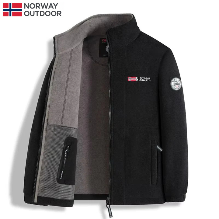 Men’s Full-Zip Thermal Fleece Jacket || CLearance Sale