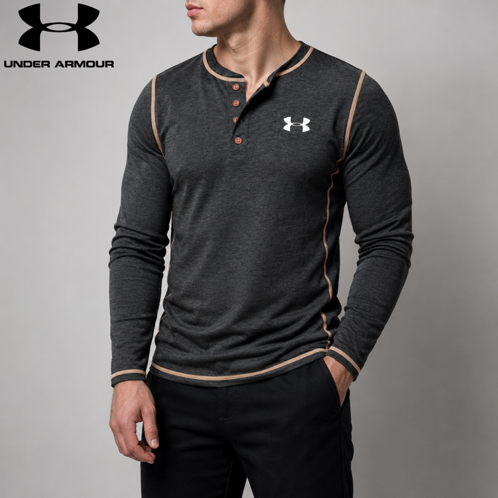 Long-Sleeve Henley || Clearance Sale