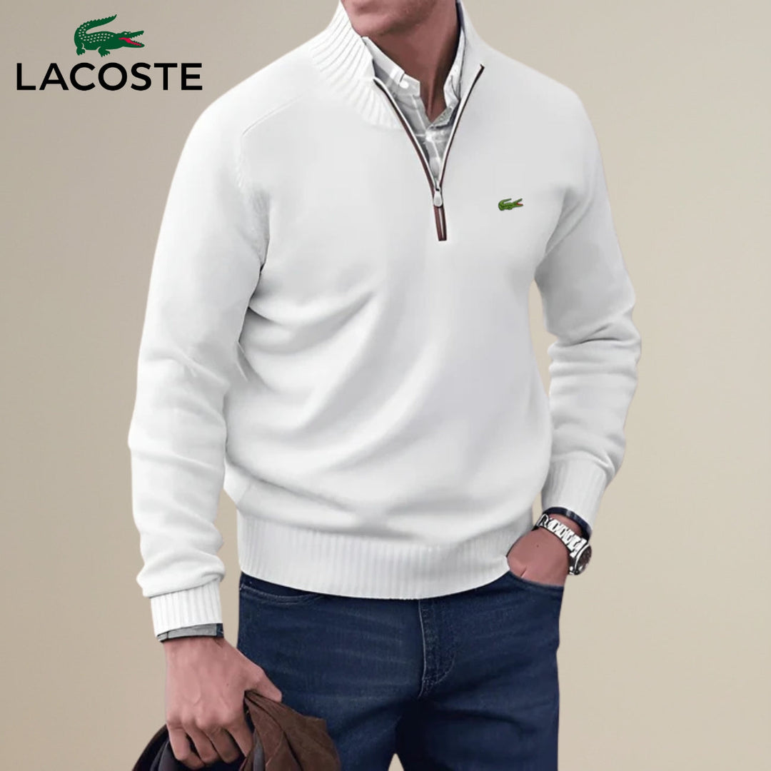 Knitted Half-Zip Sweater || Clearance Sale