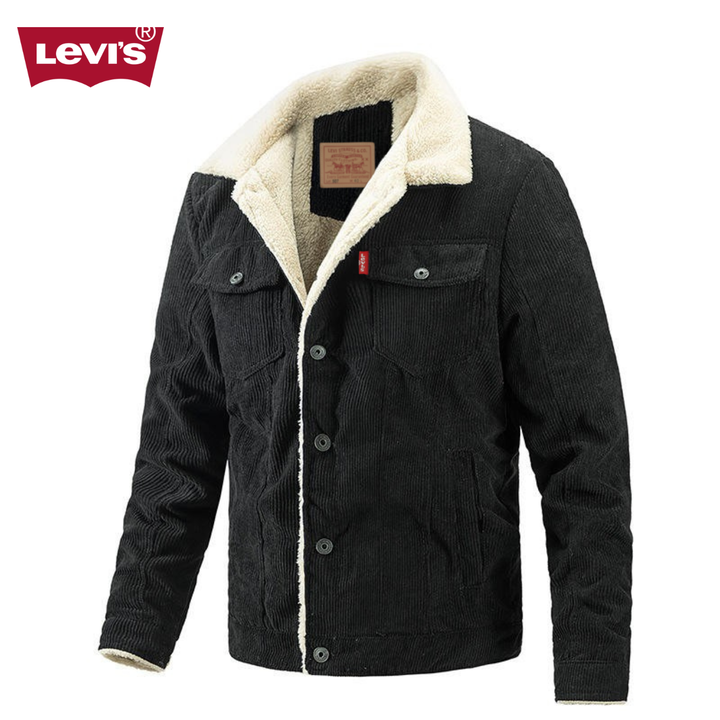 Sherpa-Lined Corduroy Jacket || Clearance Sale