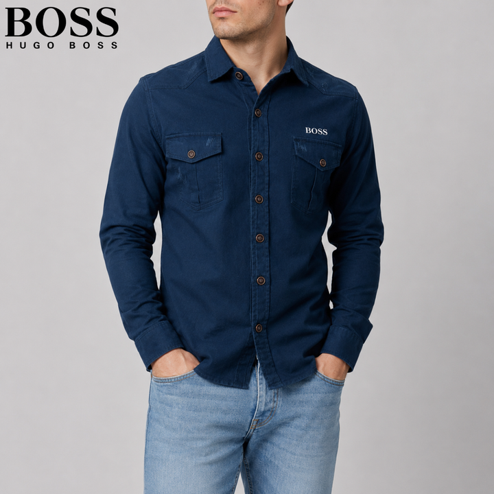 Modern Denim Shirt || Clearance Sale