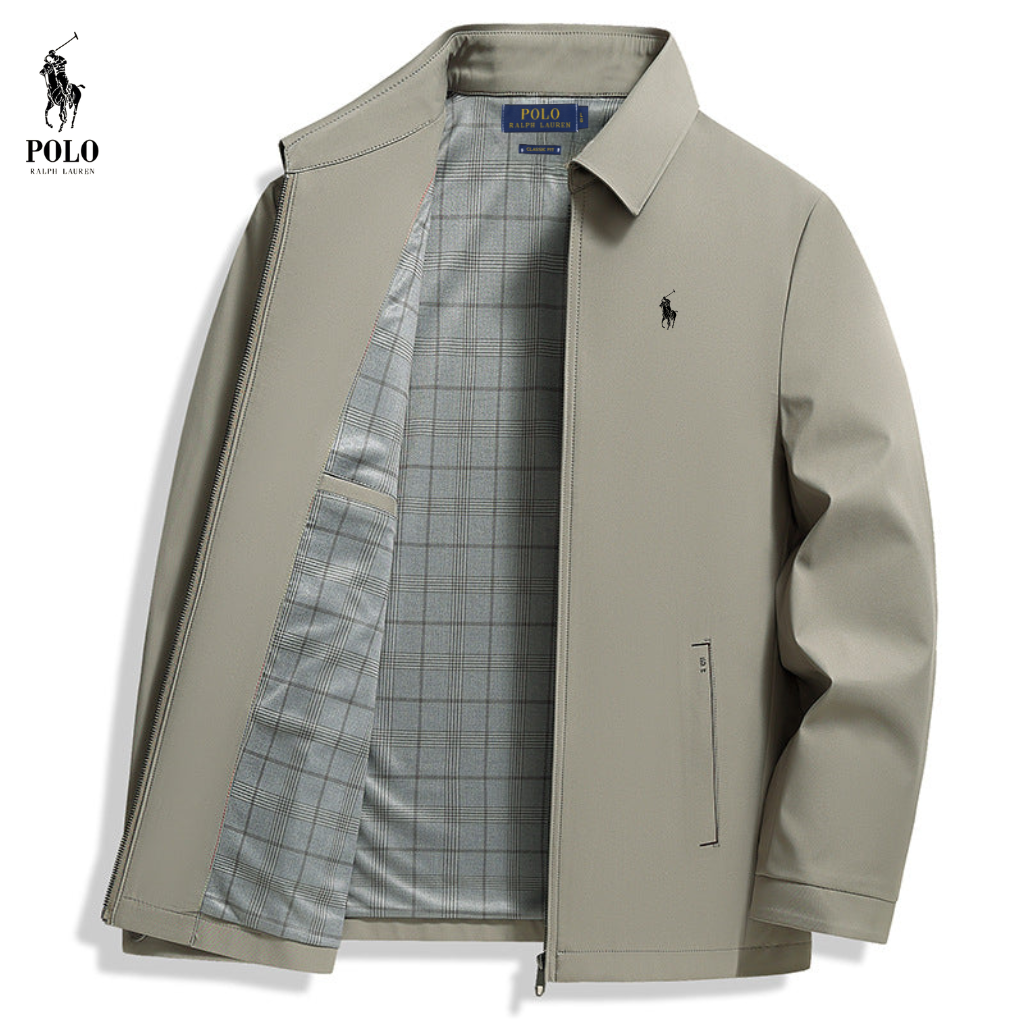 Men’s Modern Zip-Front Jacket