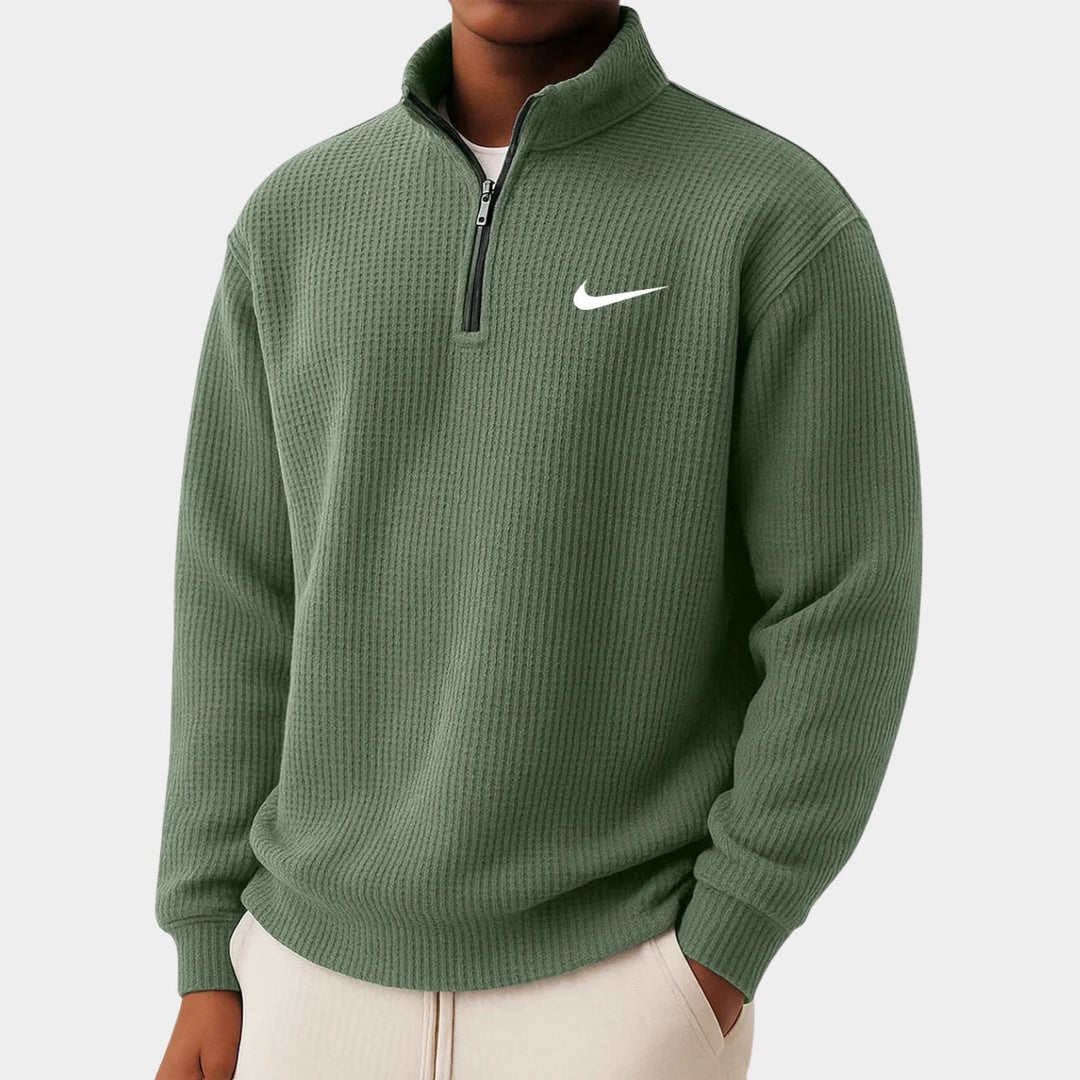 Comfortable Half-Zip Sweater - CLEARANCE SALE