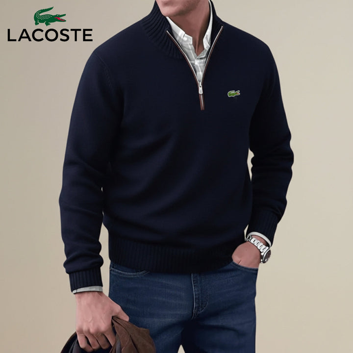 Knitted Half-Zip Sweater || Clearance Sale
