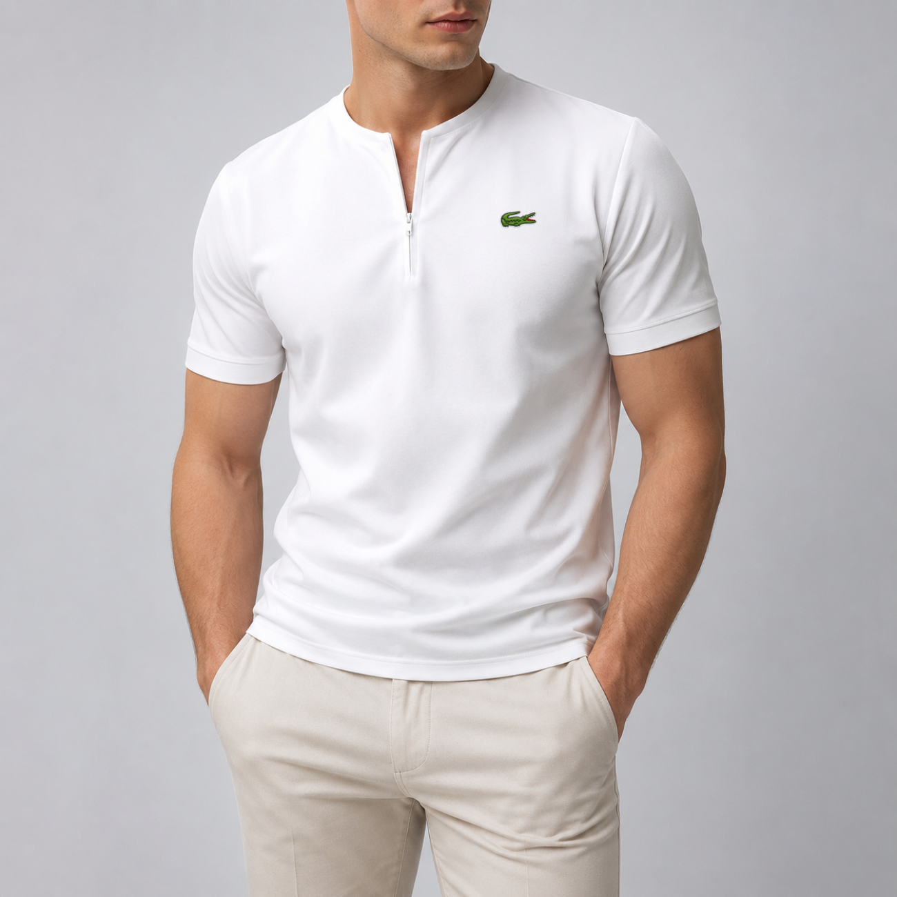 Quarter-Zip Henley - Clearance Sale