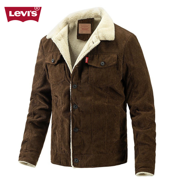 Sherpa-Lined Corduroy Jacket || Clearance Sale