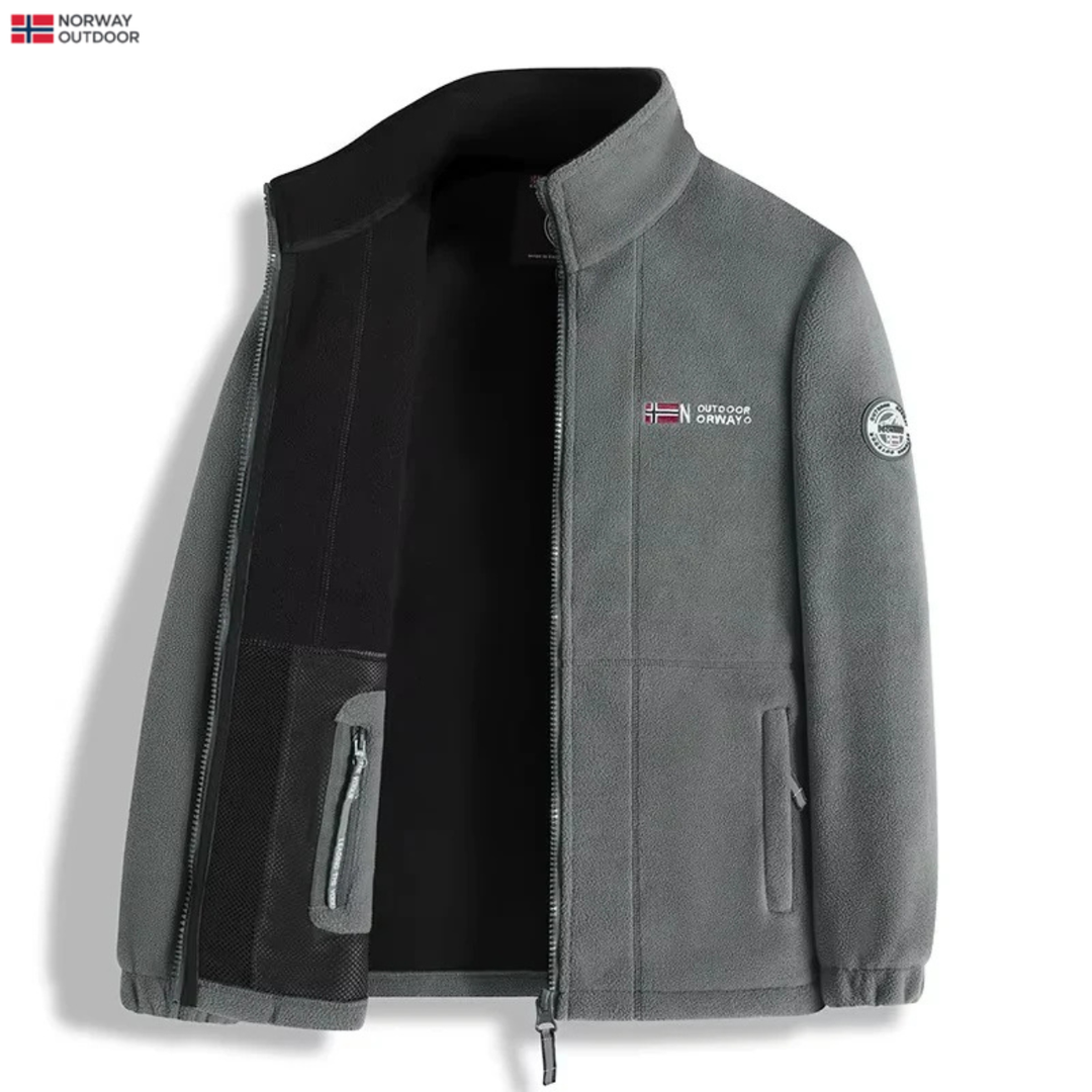 Men’s Full-Zip Thermal Fleece Jacket || CLearance Sale