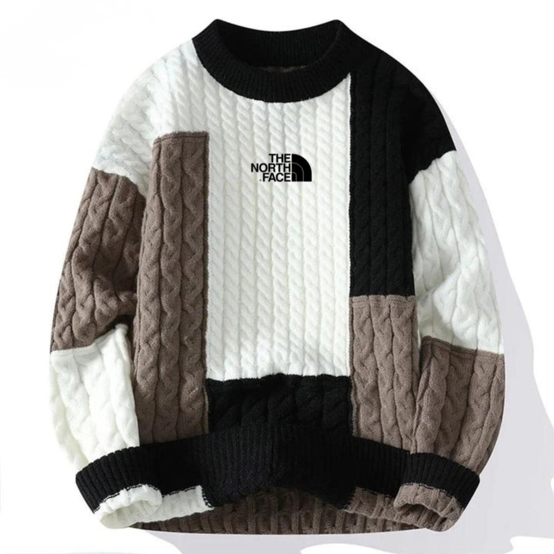 Retro Patchwork Pullover - CLEARANCE SALE