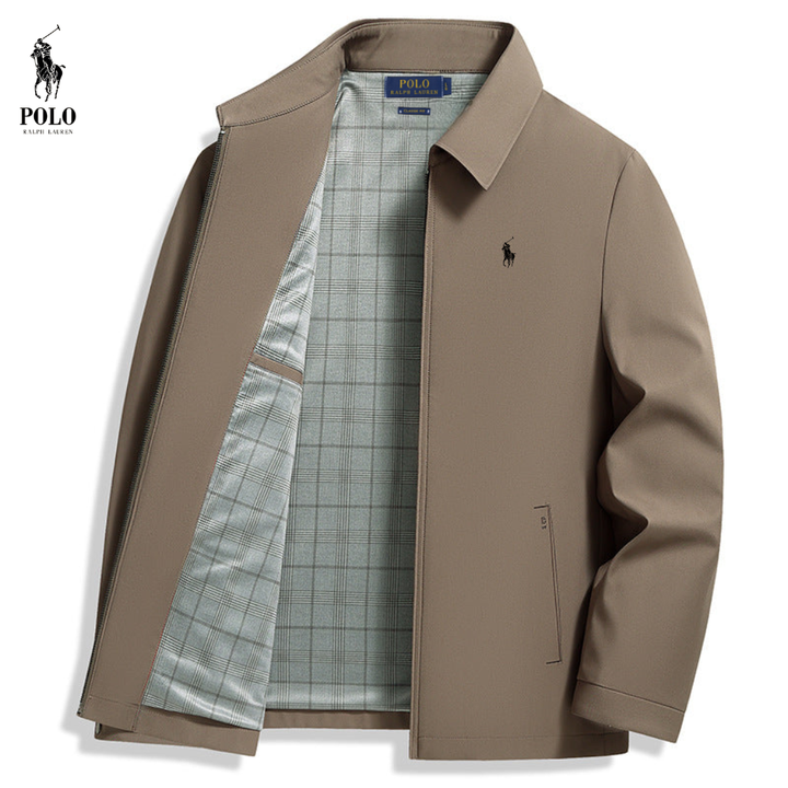 Men’s Modern Zip-Front Jacket