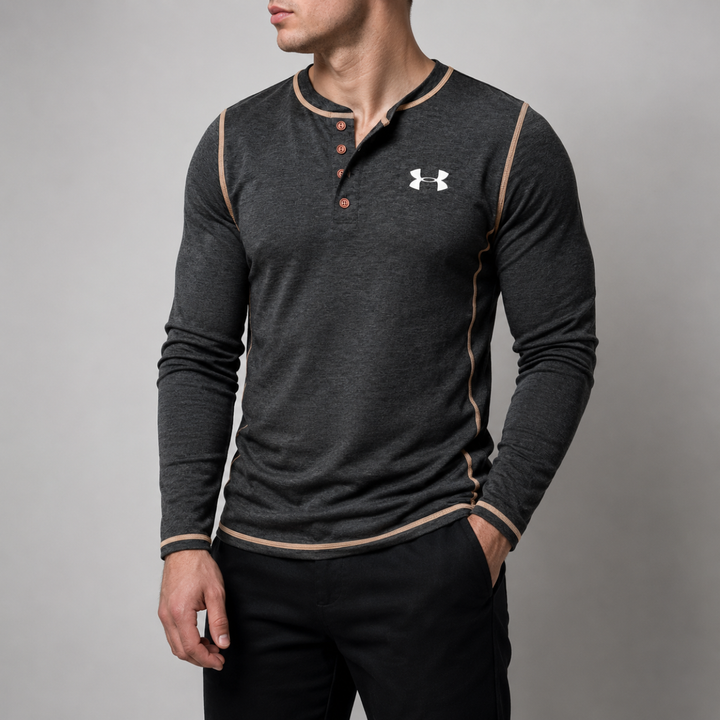 Long-Sleeve Henley - Clearance Sale